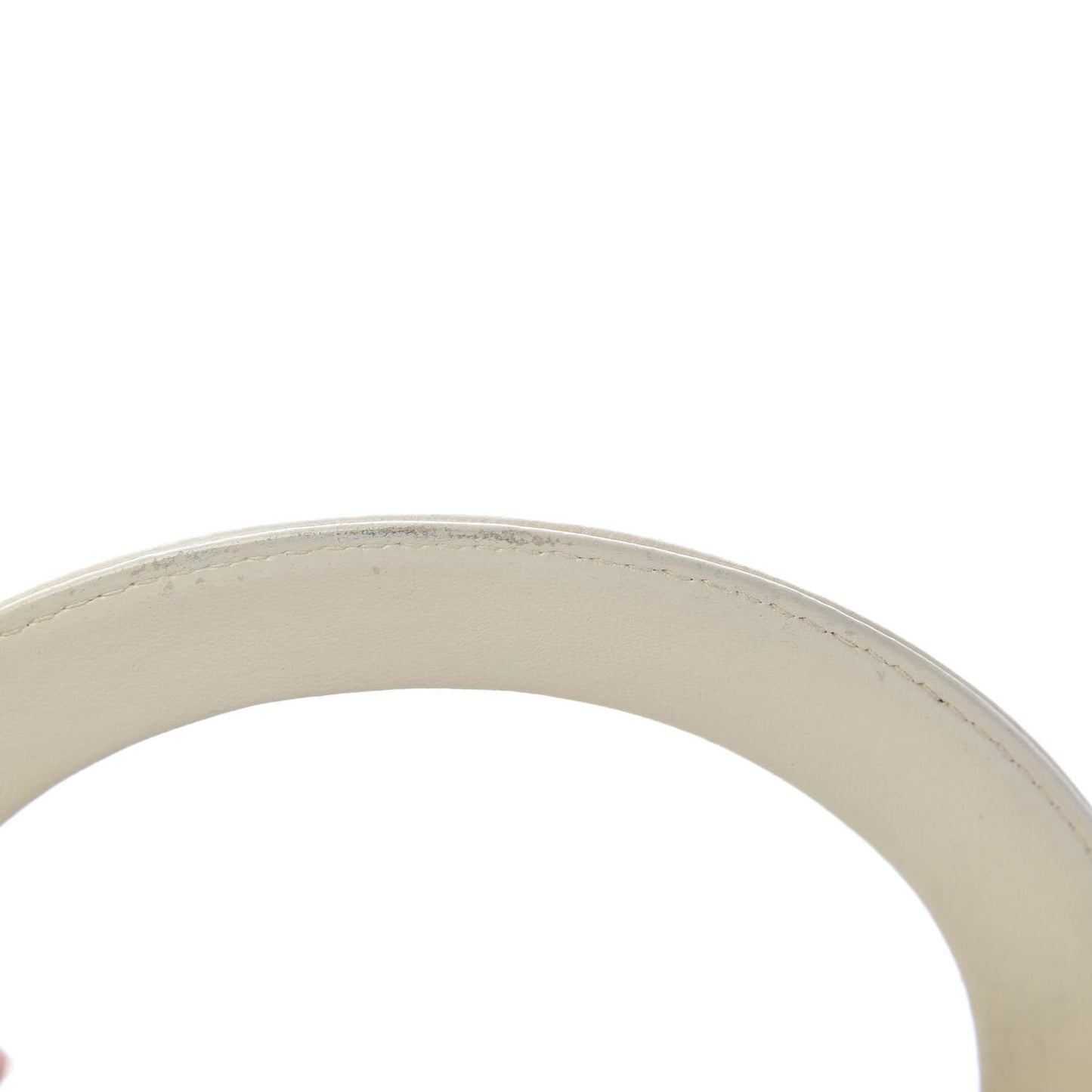 Lambskin Cannage Medium Lady Dior White