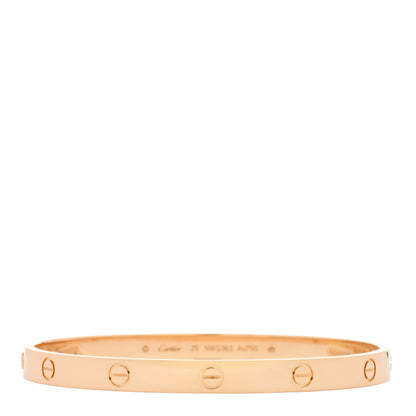Cartier 18K Yellow Gold LOVE Bracelet 20 1 of 5