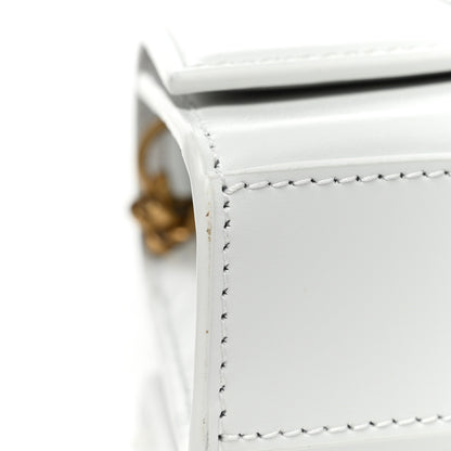 Balenciaga Shiny Box Calfskin Hourglass Chain Bag White 14 of 17