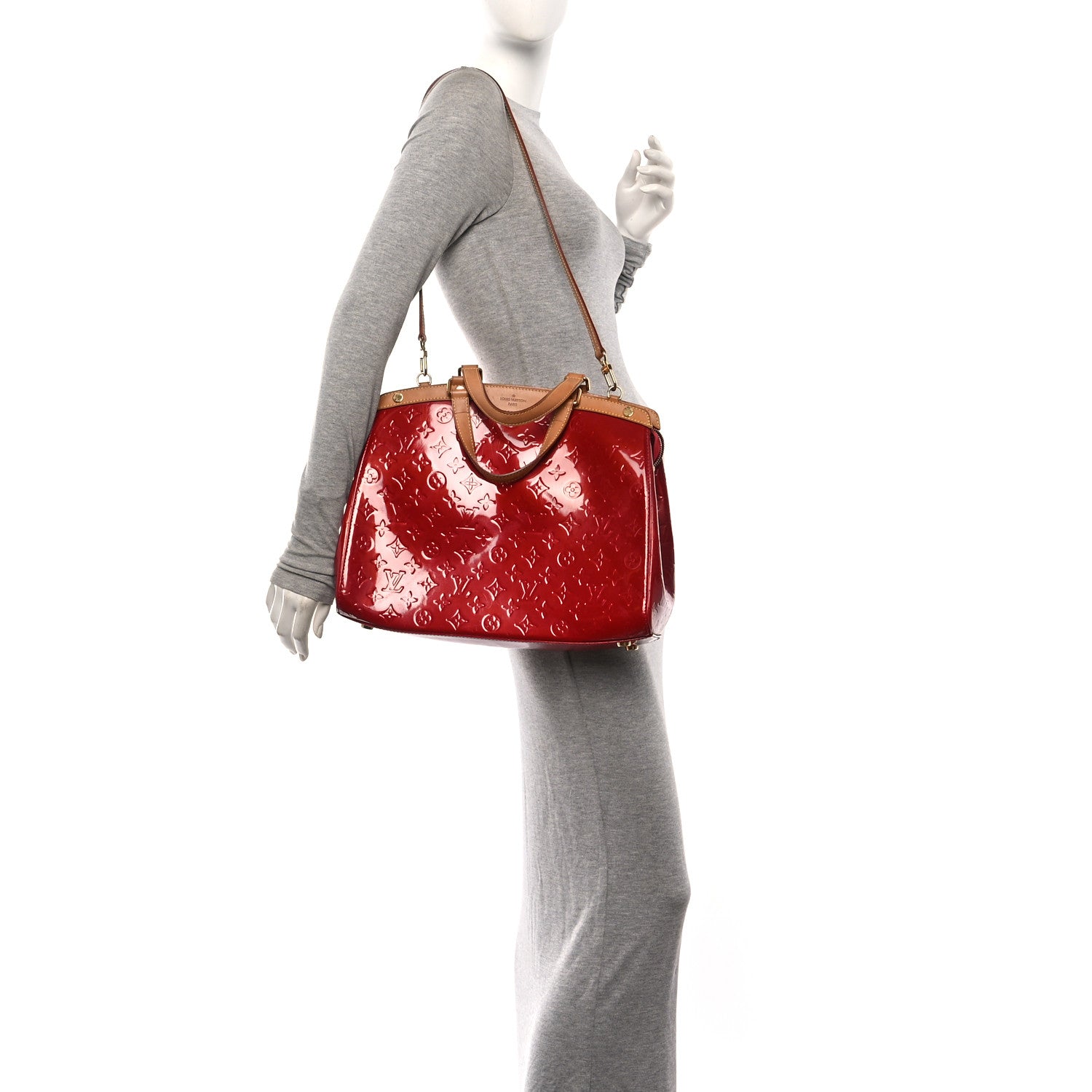 Louis Vuitton Vernis Brea MM Rose Indien 2 of 9