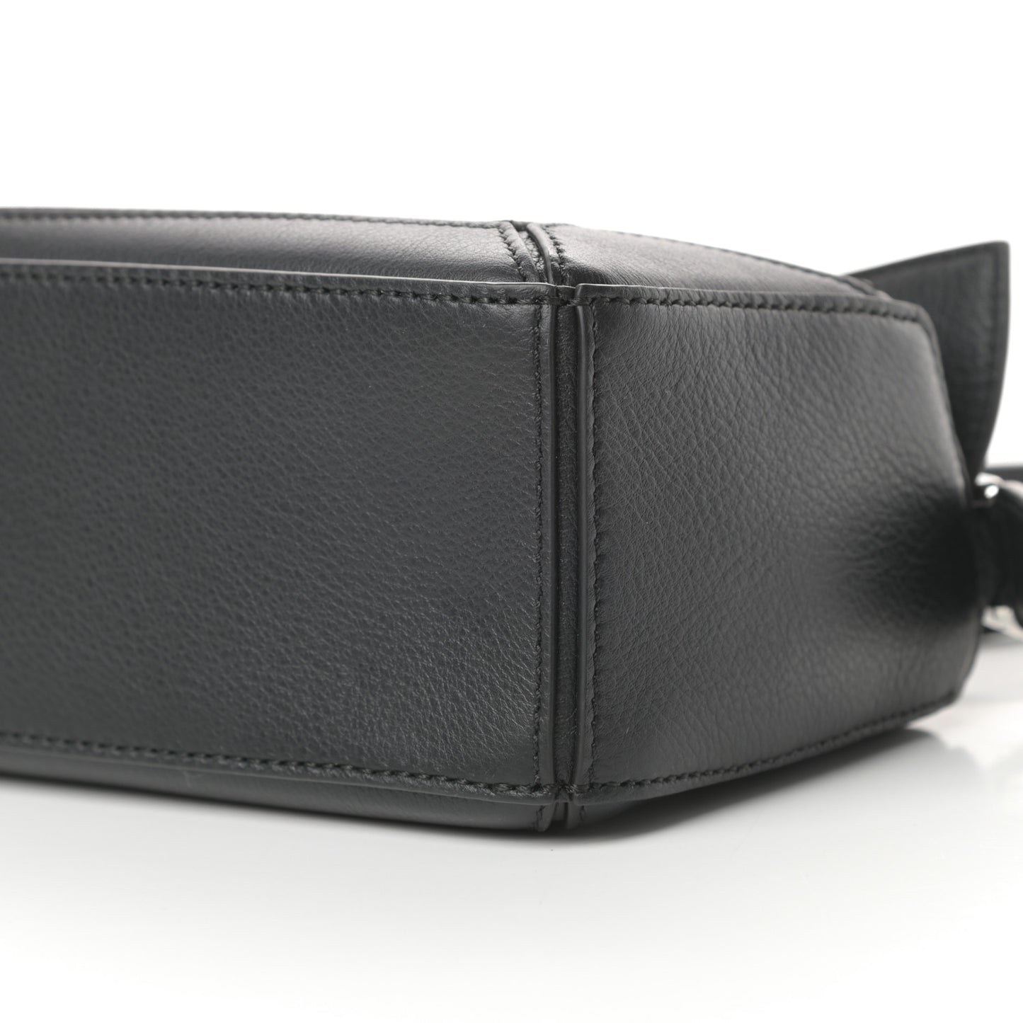 Calfskin Mini Puzzle Bag Black