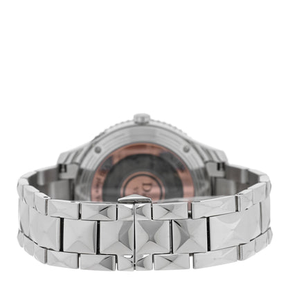 Christian Dior Stainless Steel Diamond Bezel 36mm Dior VIII Montaigne Automatic Watch 3 of 5