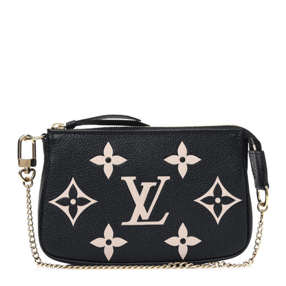 Louis Vuitton Empreinte Monogram Giant Mini Pochette Accessories Black 1 of 4