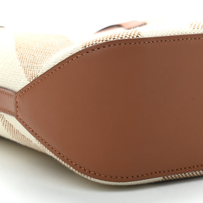 Hermes Swift Toile H Cabas H En Biais 27 Ecru Naturel Gold 7 of 9