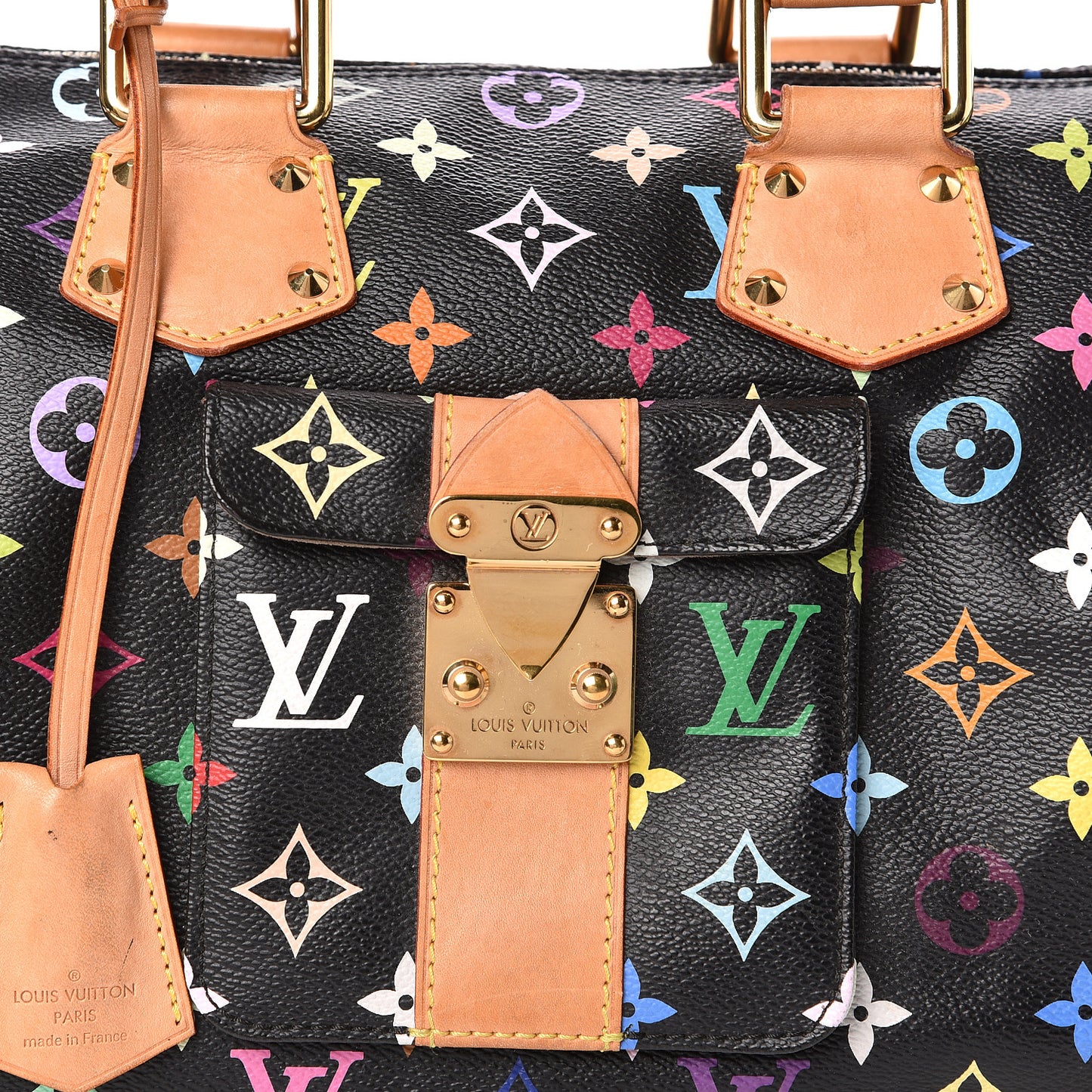 Monogram Multicolor Speedy 30 Black