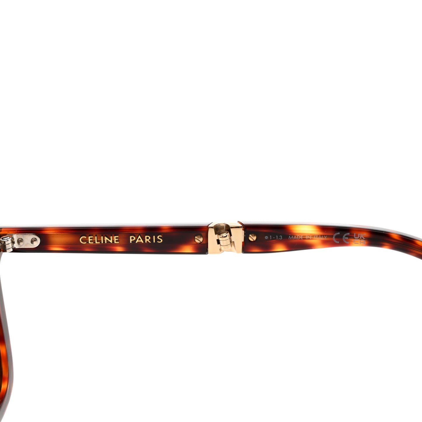 Acetate Folding Sunglasses CL40247I Red Havana