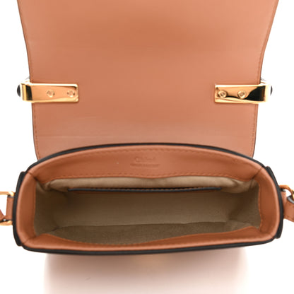 Chloe Calfskin Crocodile Embossed Mini C Double Carry Cement Pink 5 of 10