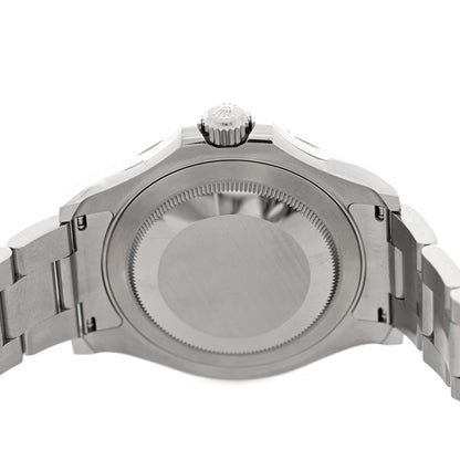 Rolex Stainless Steel Platinum 40mm Oyster Perpetual Date Yacht-Master Watch Slate 116622 4 of 5