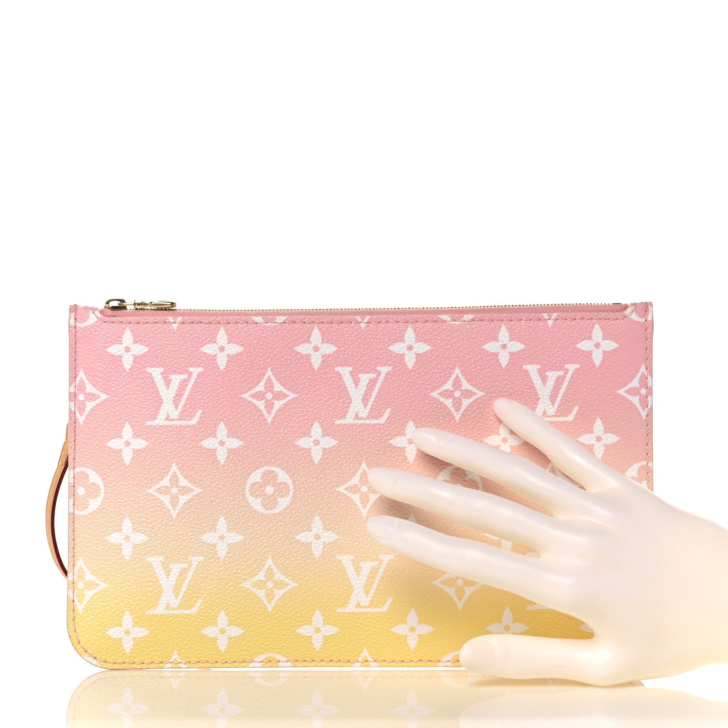 Louis Vuitton Monogram By The Pool Neverfull MM Pochette Light Pink 2 of 9