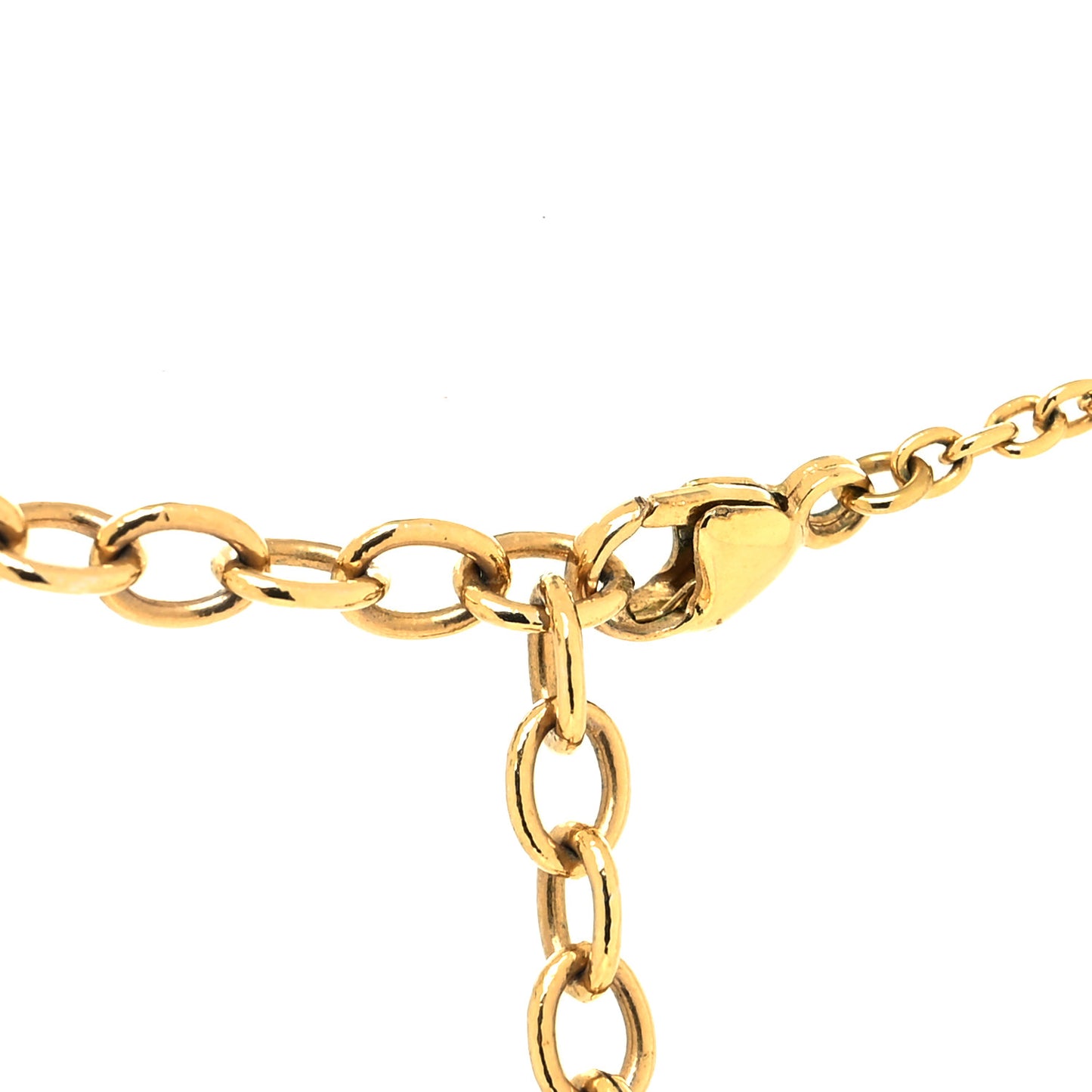 Essential V Necklace Gold