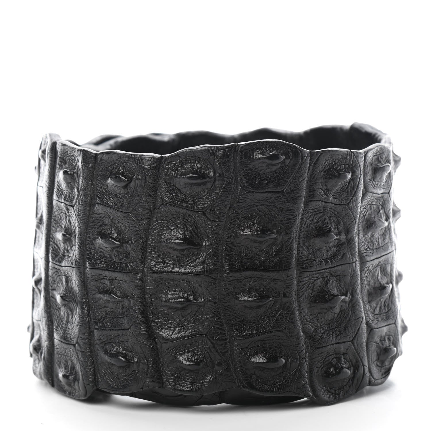 Fendi Crocodile Belt Black 2 of 5