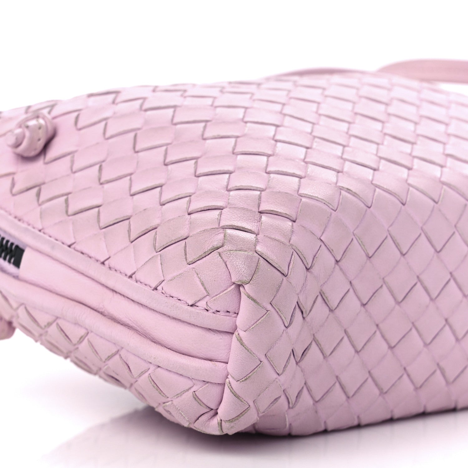 Bottega Veneta Nappa Intrecciato Nodini Crossbody Messenger Bliss Washed 10 of 12