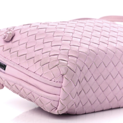 Bottega Veneta Nappa Intrecciato Nodini Crossbody Messenger Bliss Washed 10 of 12