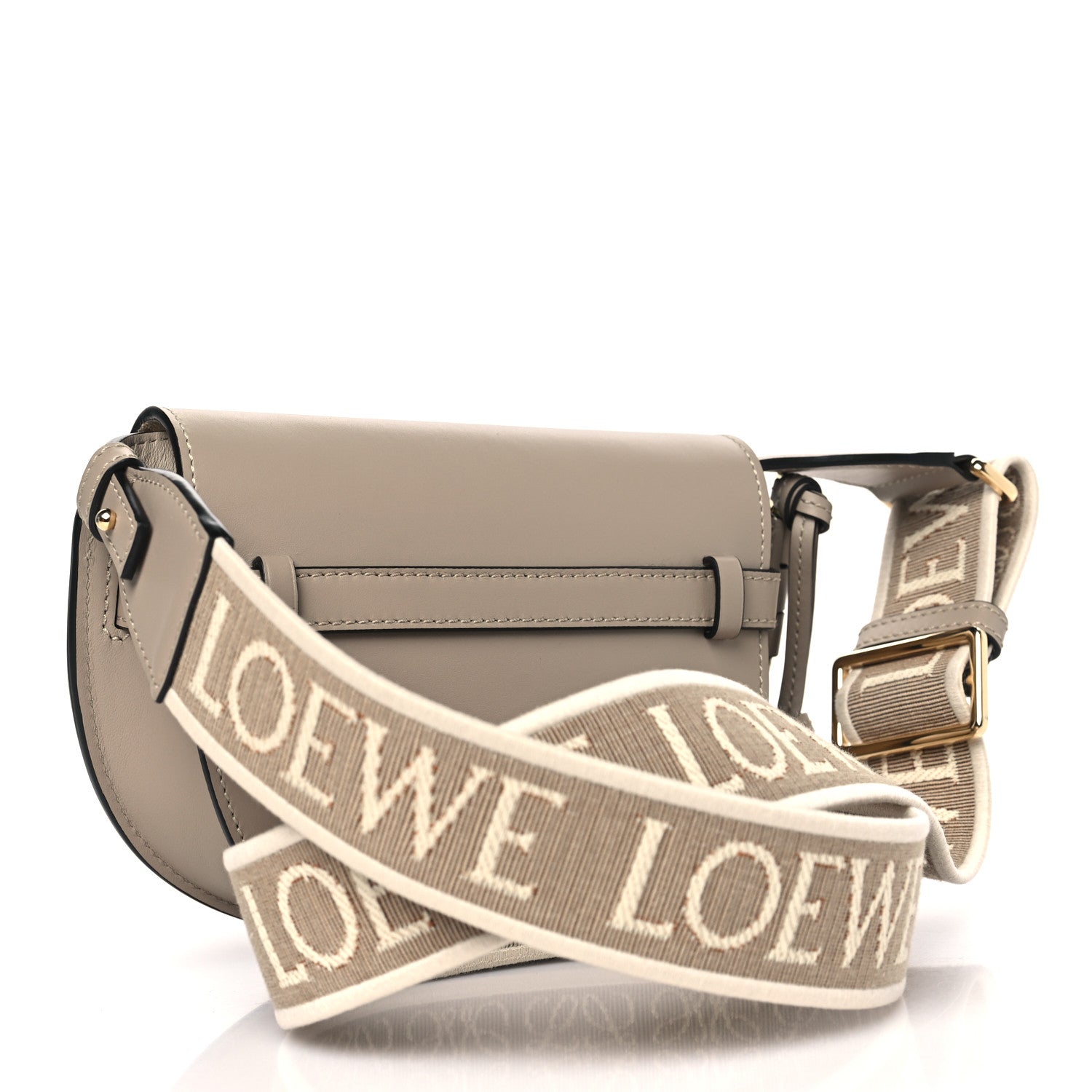 Loewe Calfskin Jacquard Mini Gate Dual Bag Sand 3 of 10