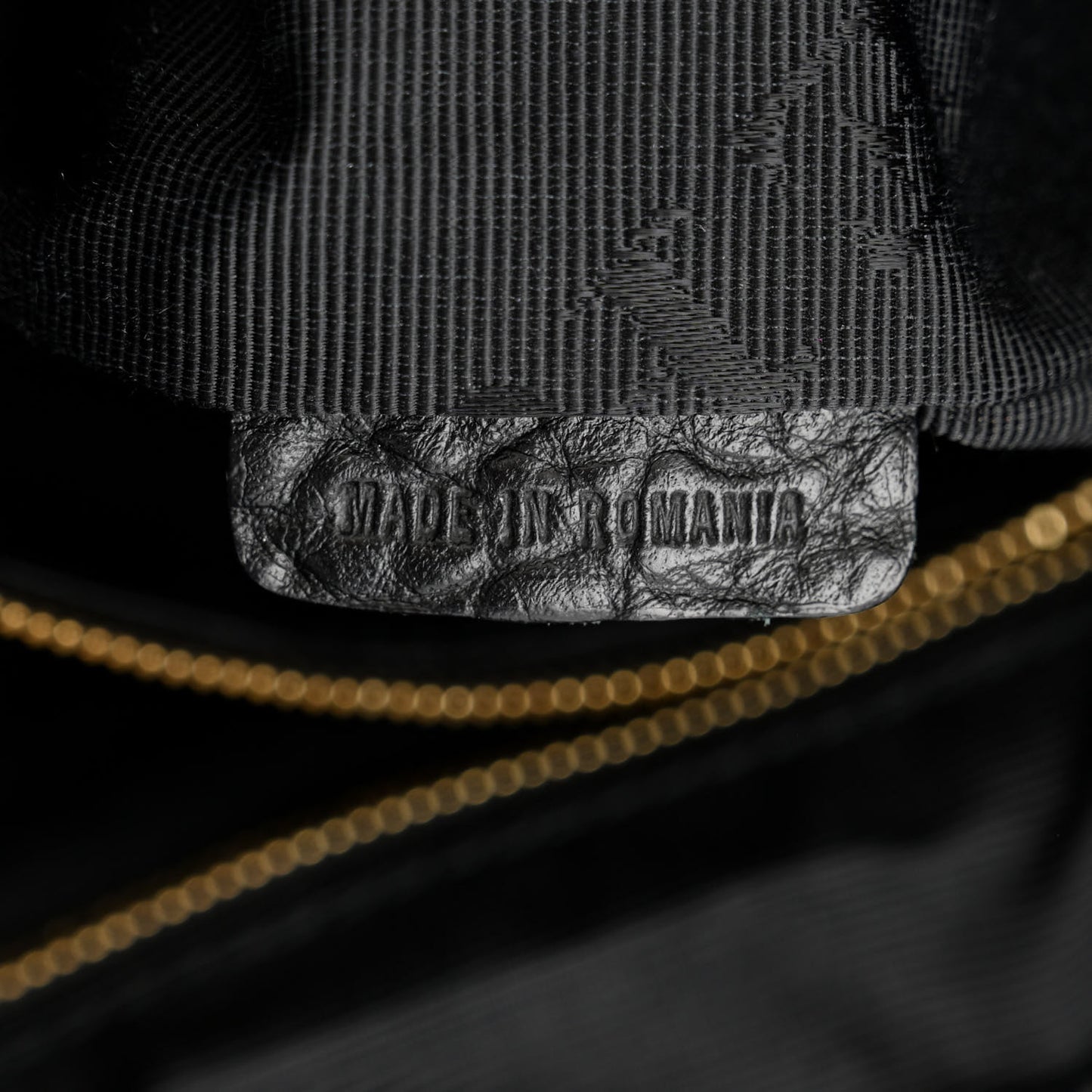 Heritage Grain Check Embossed Medium Dewsbury Tote Black