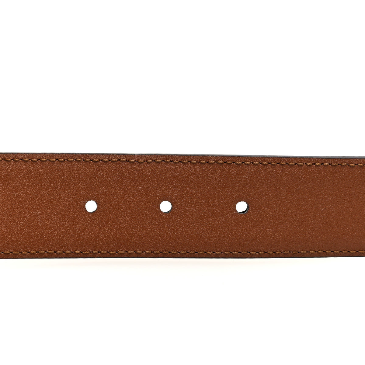 Gucci Women\'s Blondie Ciny Lux Calfskin Mystic White Thin Belt Ciny Lux Calfskin Blondie 30mm Belt 75 30 Blondie Cognac  main image 2