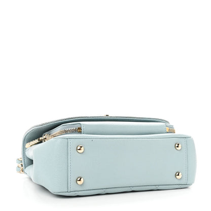 Chanel Caviar Quilted Medium Business Affinity Flap Light Blue 4 of 10