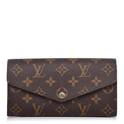Louis Vuitton Monogram Sarah Wallet NM Fuchsia 1 of 8