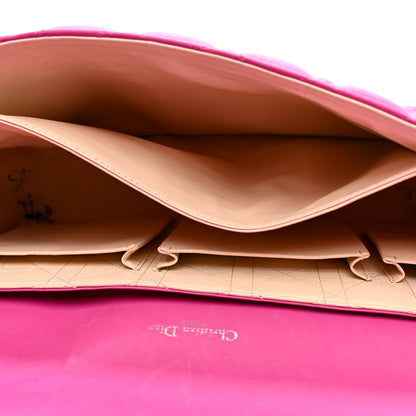 Christian Dior Lambskin Cannage Large Miss Dior Flap Sorbet 12 of 18