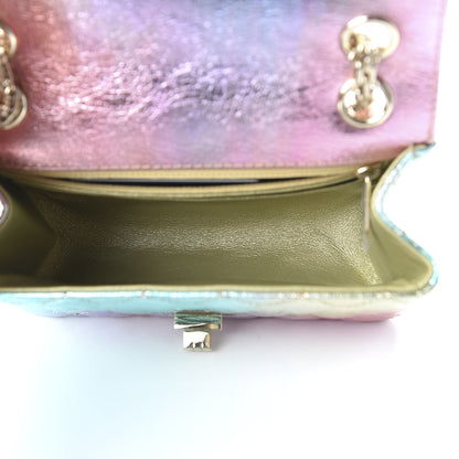 Chanel Metallic Goatskin Quilted Mini 2.55 Reissue Flap Multicolor 5 of 11