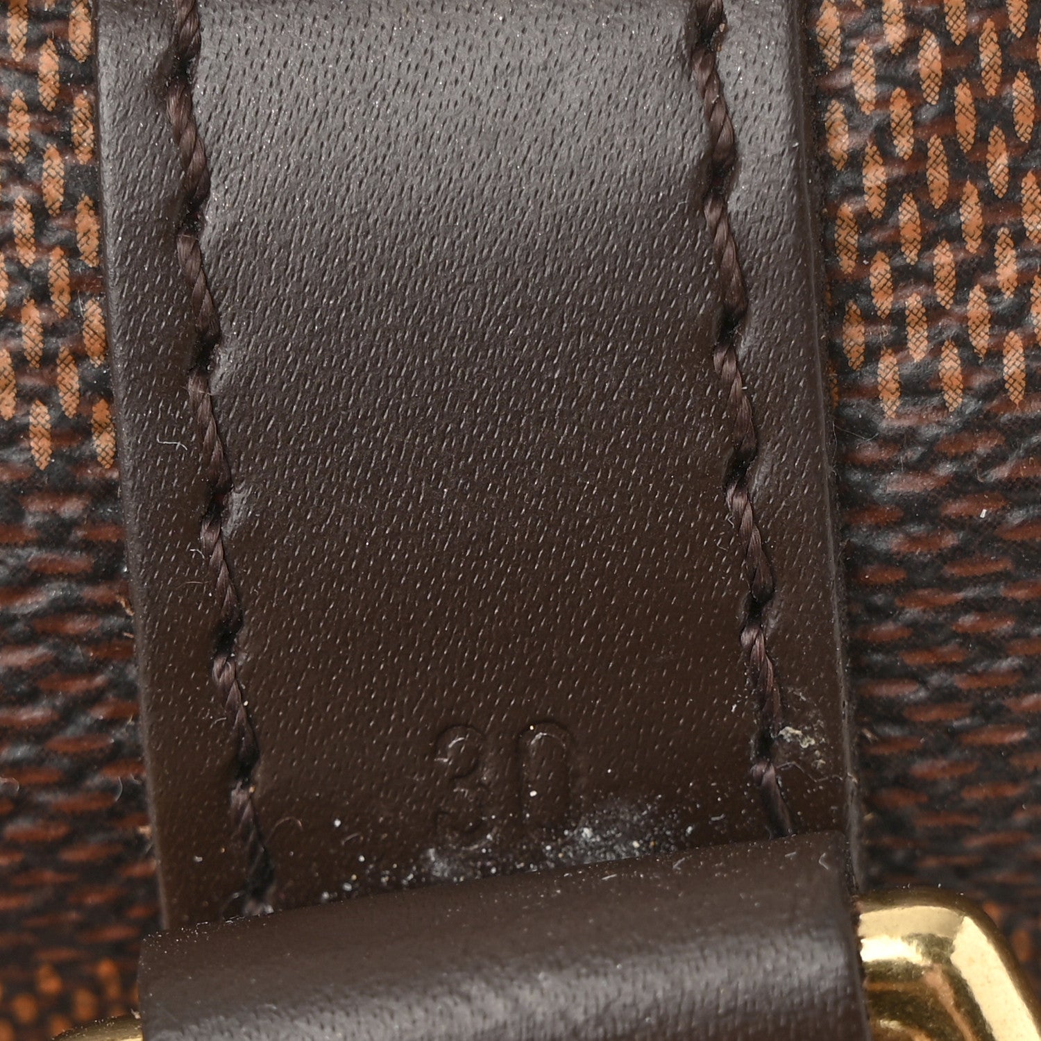 Louis Vuitton Damier Ebene Speedy Bandouliere 30 8 of 13