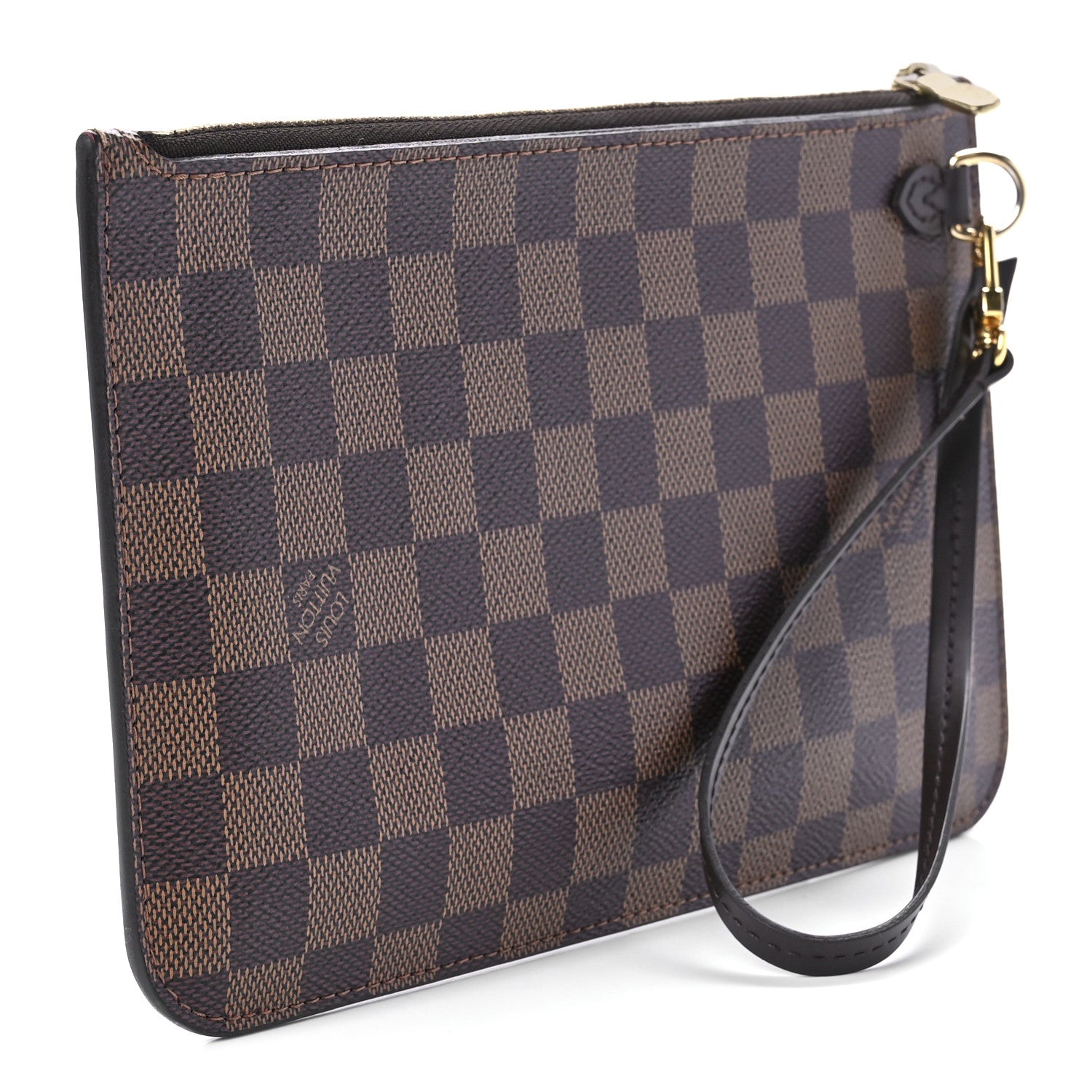 Louis Vuitton Damier Ebene Neverfull MM GM Pochette 2 of 10