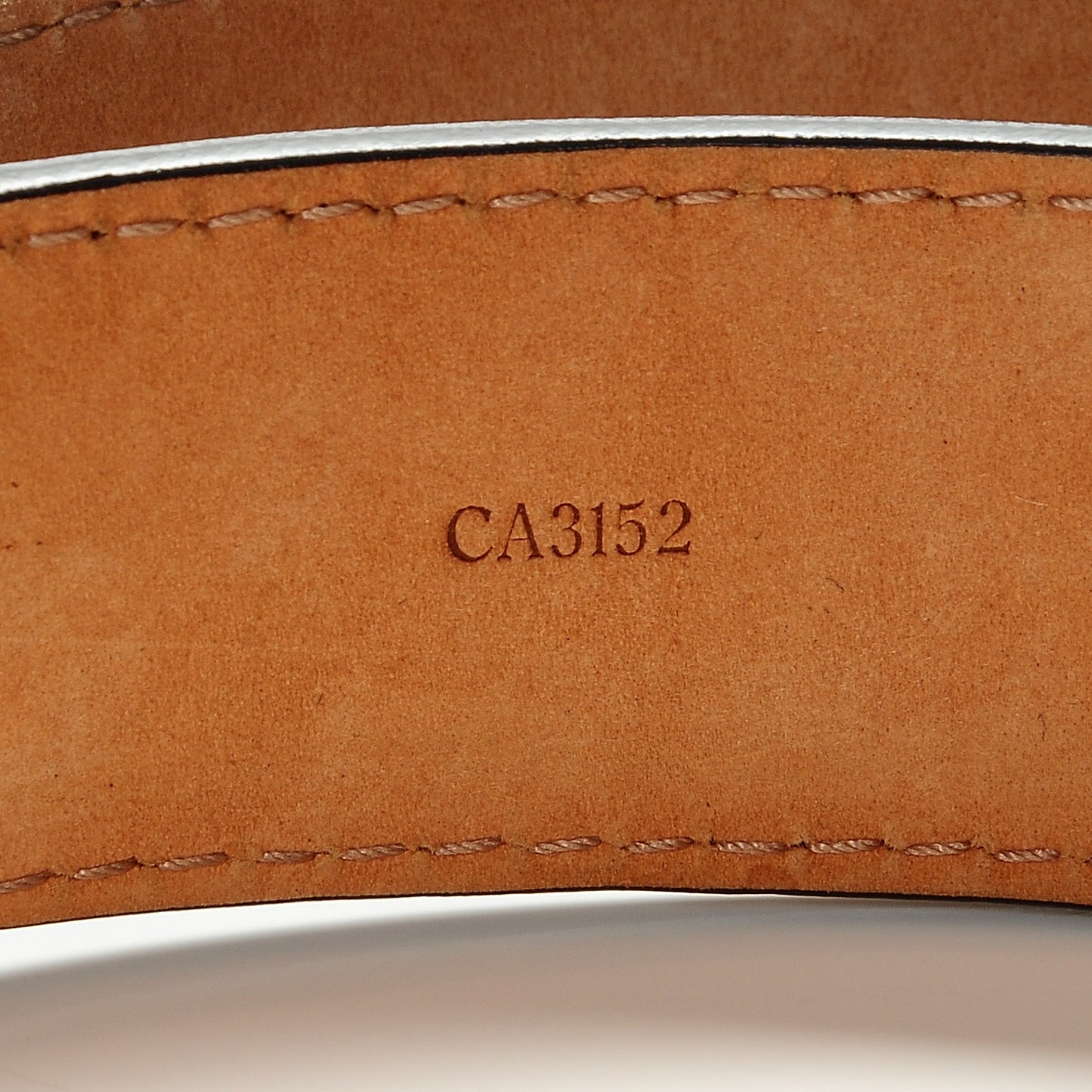 Epi LV Initiales Belt 85 34 Indigo
