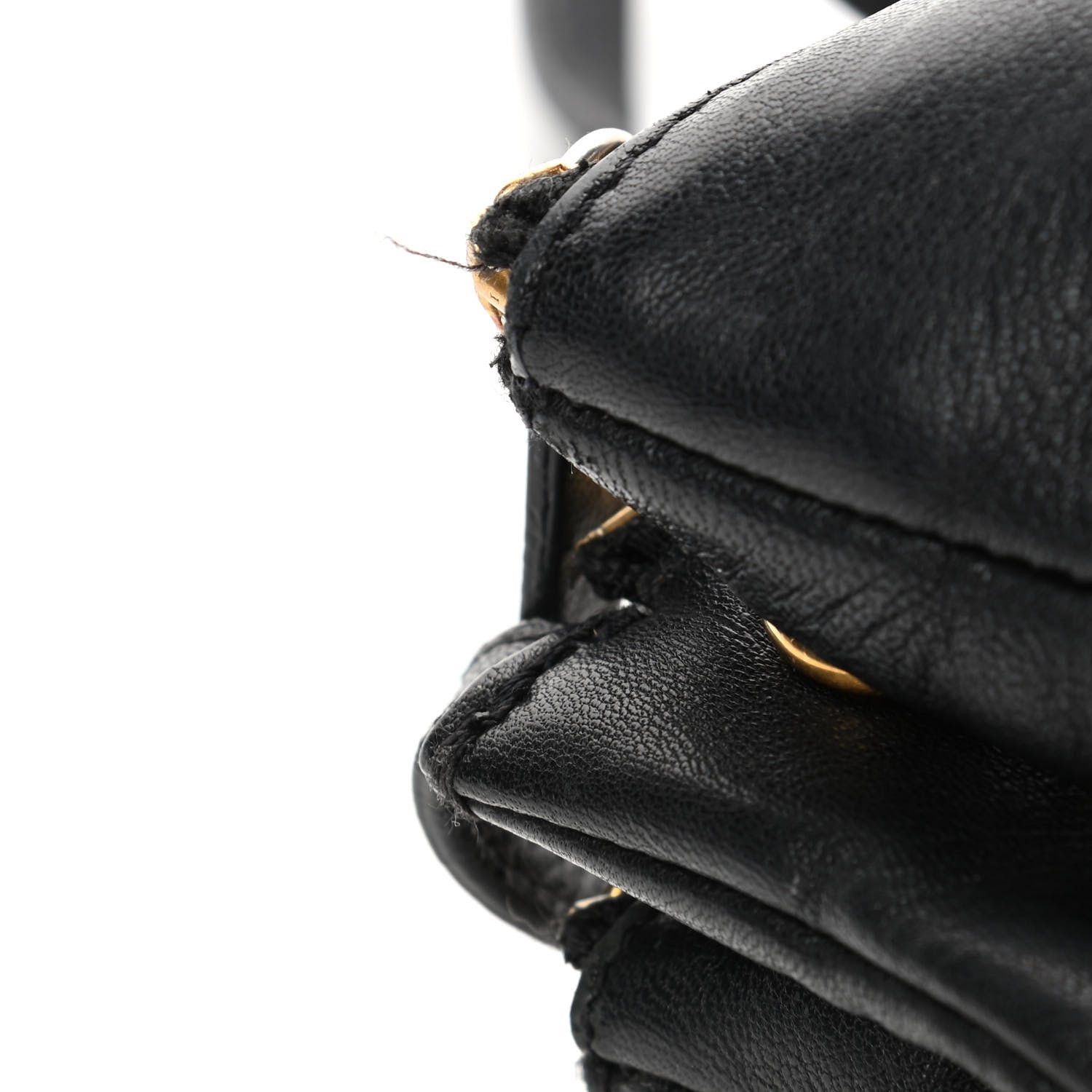 Celine Lambskin Large Trio Crossbody Bag Black 5 of 7