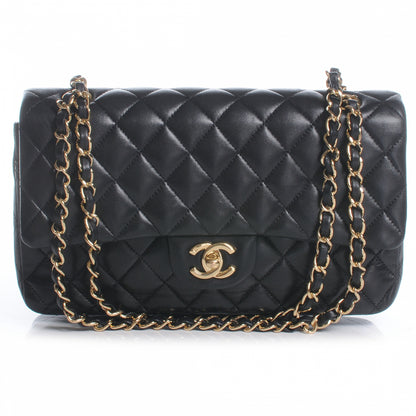 Chanel Lambskin Medium Double Flap Black 1 of 7