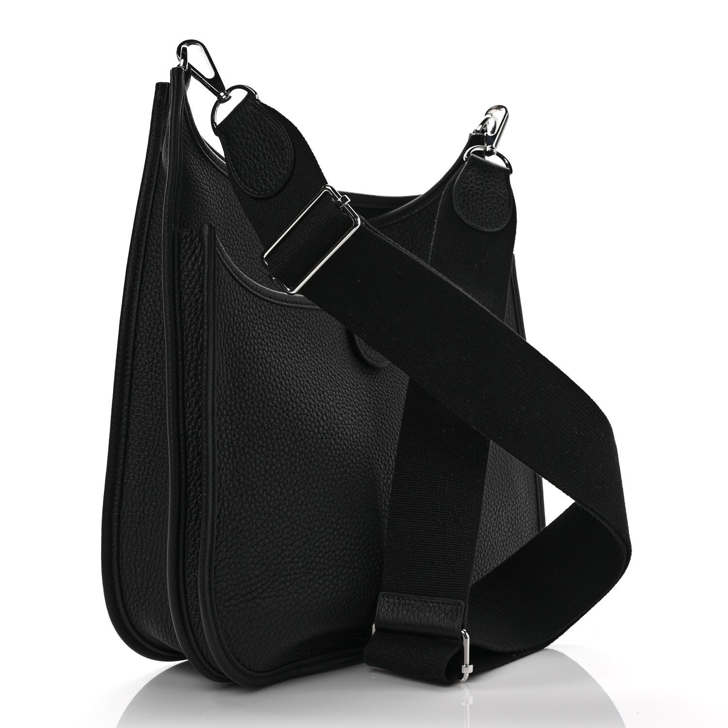 Hermes Taurillon Clemence Evelyne III PM Black 3 of 8