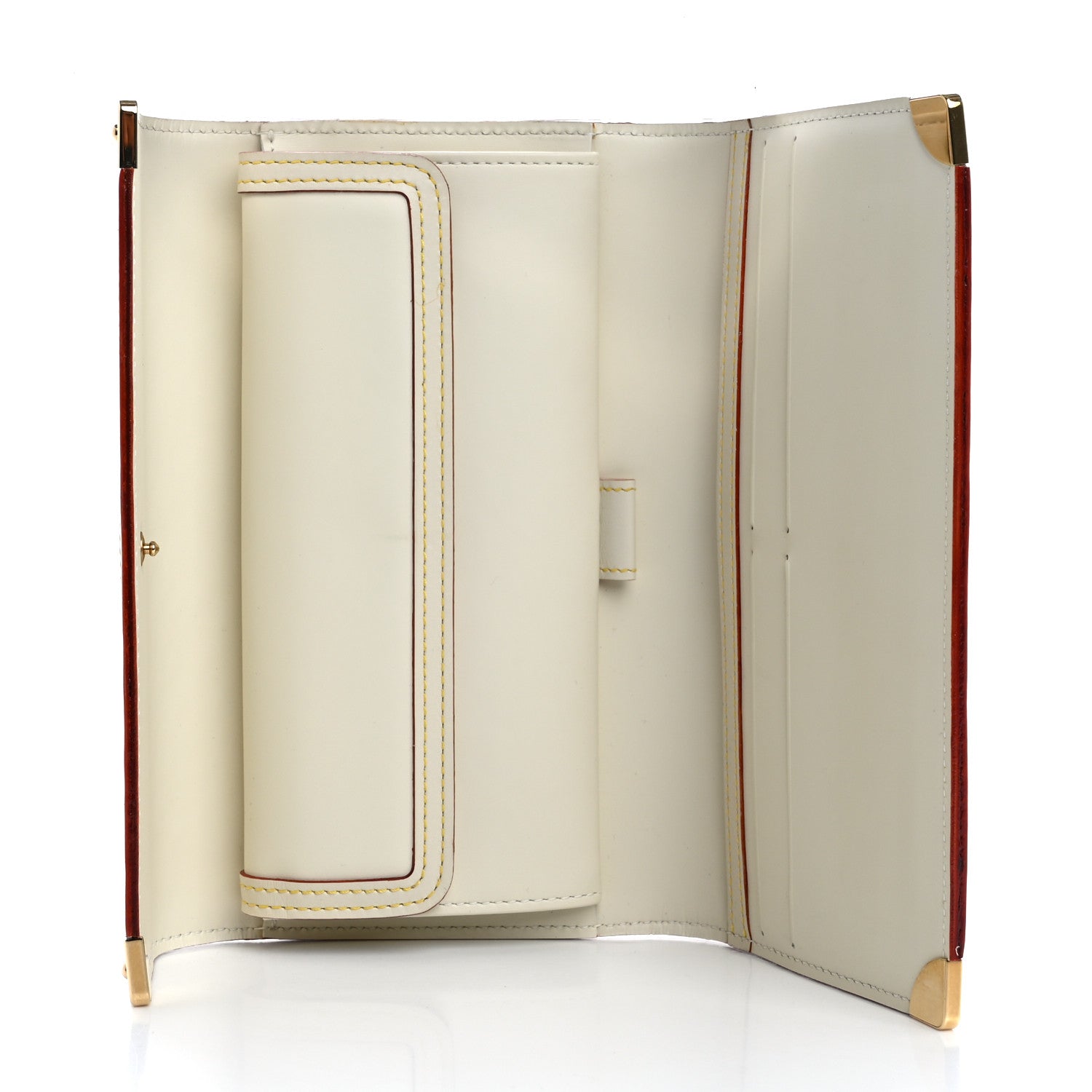 Louis Vuitton Suhali Porte Tresor International Wallet White 5 of 9