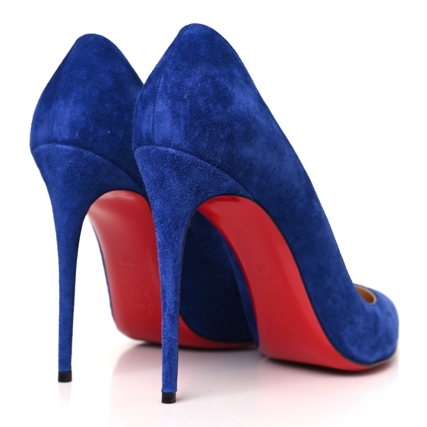 Veau Velours Pigalle Follies 100 Pumps 40 Atlantic