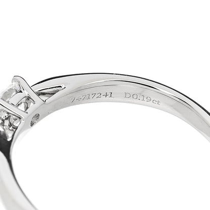 Tiffany Platinum Diamond .19ct Harmony Solitaire Engagement Ring 49 5 6 of 6