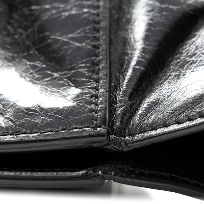 Prada Glossy Calfskin Phenix Shopping Tote Black 12 of 12