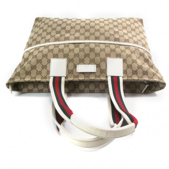 Monogram Web Large Diaper Tote