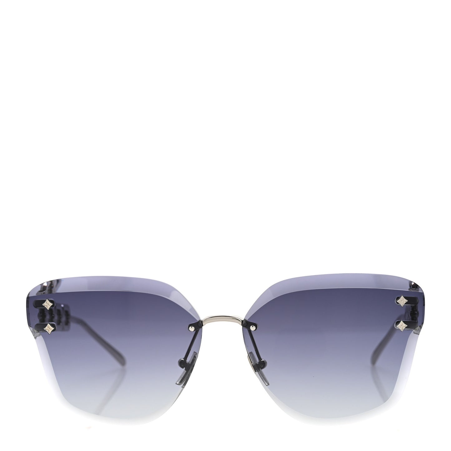 Metal LV Jewel Sunglasses Z2142U Silver Grey