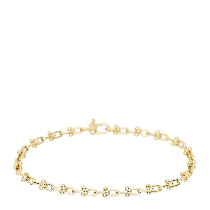 Tiffany 18K Yellow Gold Micro HardWear Link Bracelet 1 of 4