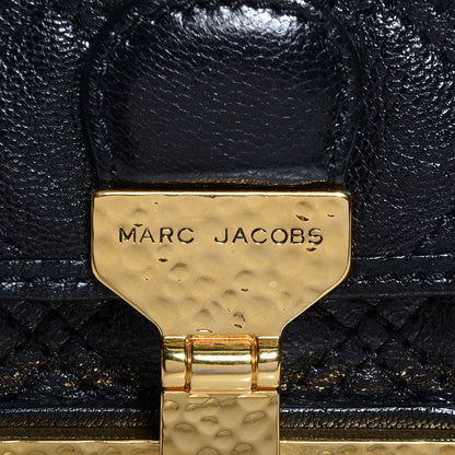 Marc Jacobs Lacquered Lambskin Baroque The XL Single Flap Black 9 of 9