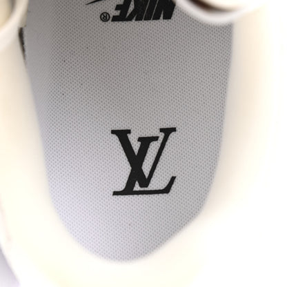 Louis Vuitton X NIKE AIR FORCE 1 Calfskin Monogram Mens Low Top Sneakers 9 White 7 of 8