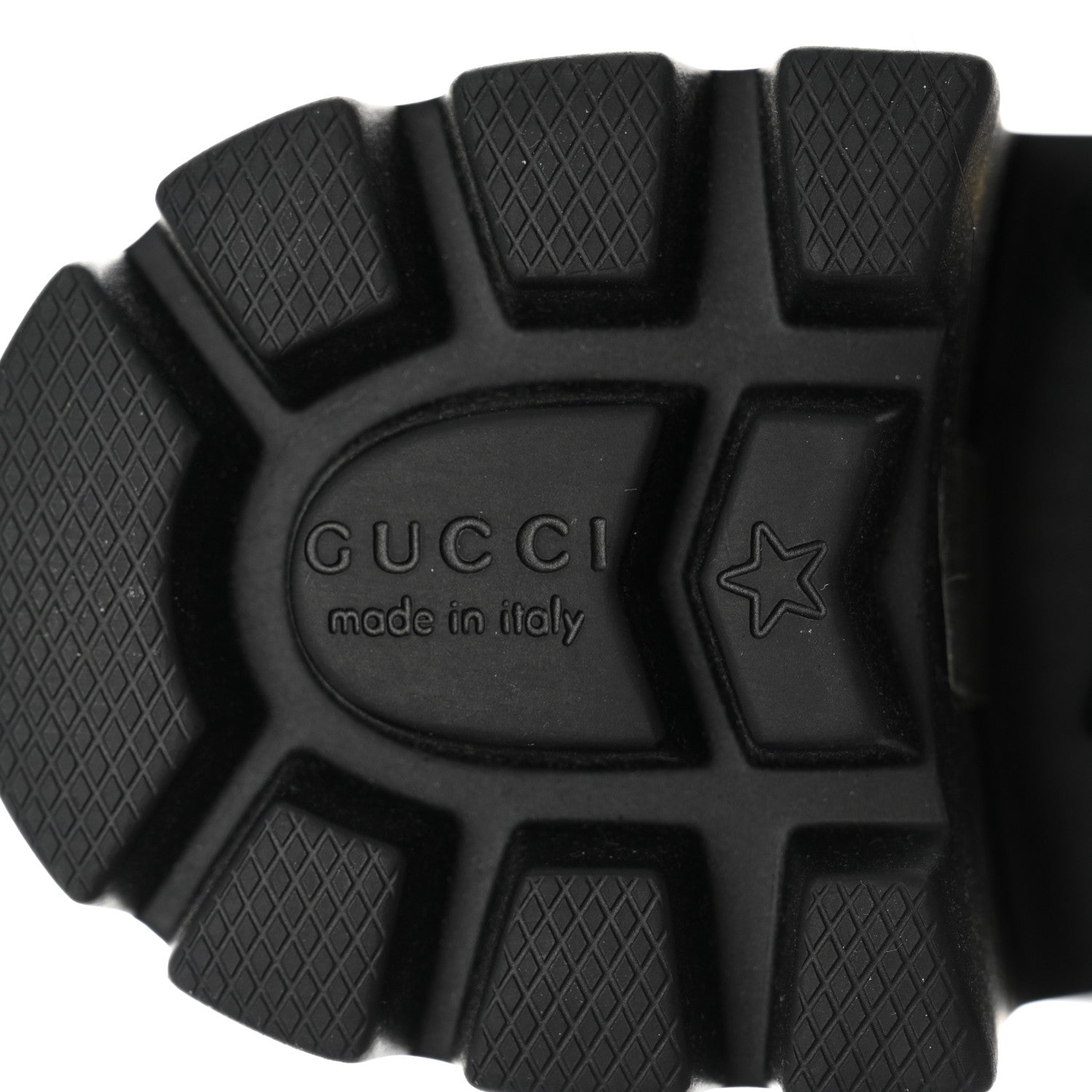 Gucci Rubber Horsebit Knee High Boots 38 Black 7 of 8