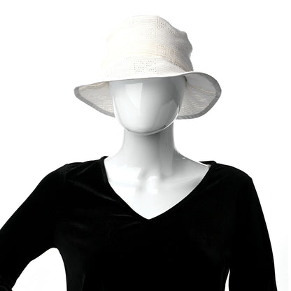 Gucci Cotton Crochet GG Monogram Bucket Hat M Moon Ivory 2 of 8