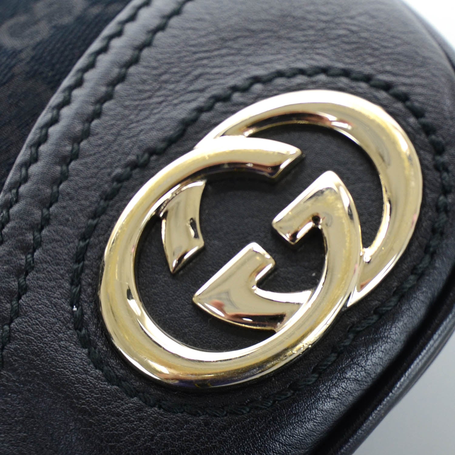Gucci Monogram New Britt Medium Hobo Black 6 of 12