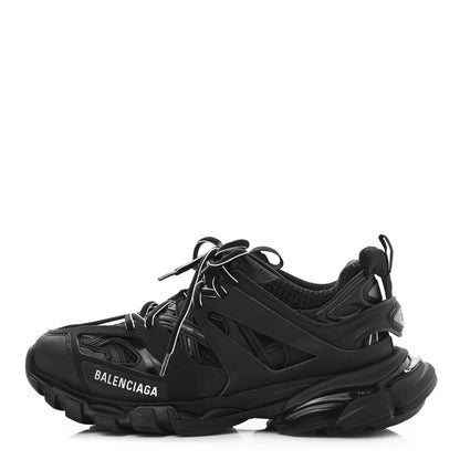 Balenciaga Mesh Nylon Mens Track Sneakers 40 Black 1 of 8