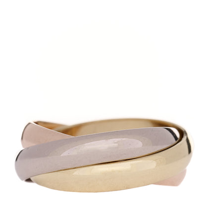 Cartier 18K Pink Yellow White Gold Classic Trinity Ring 52 6 3 of 5