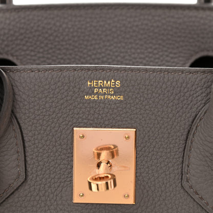 Hermes Togo Birkin 30 Etain 6 of 11