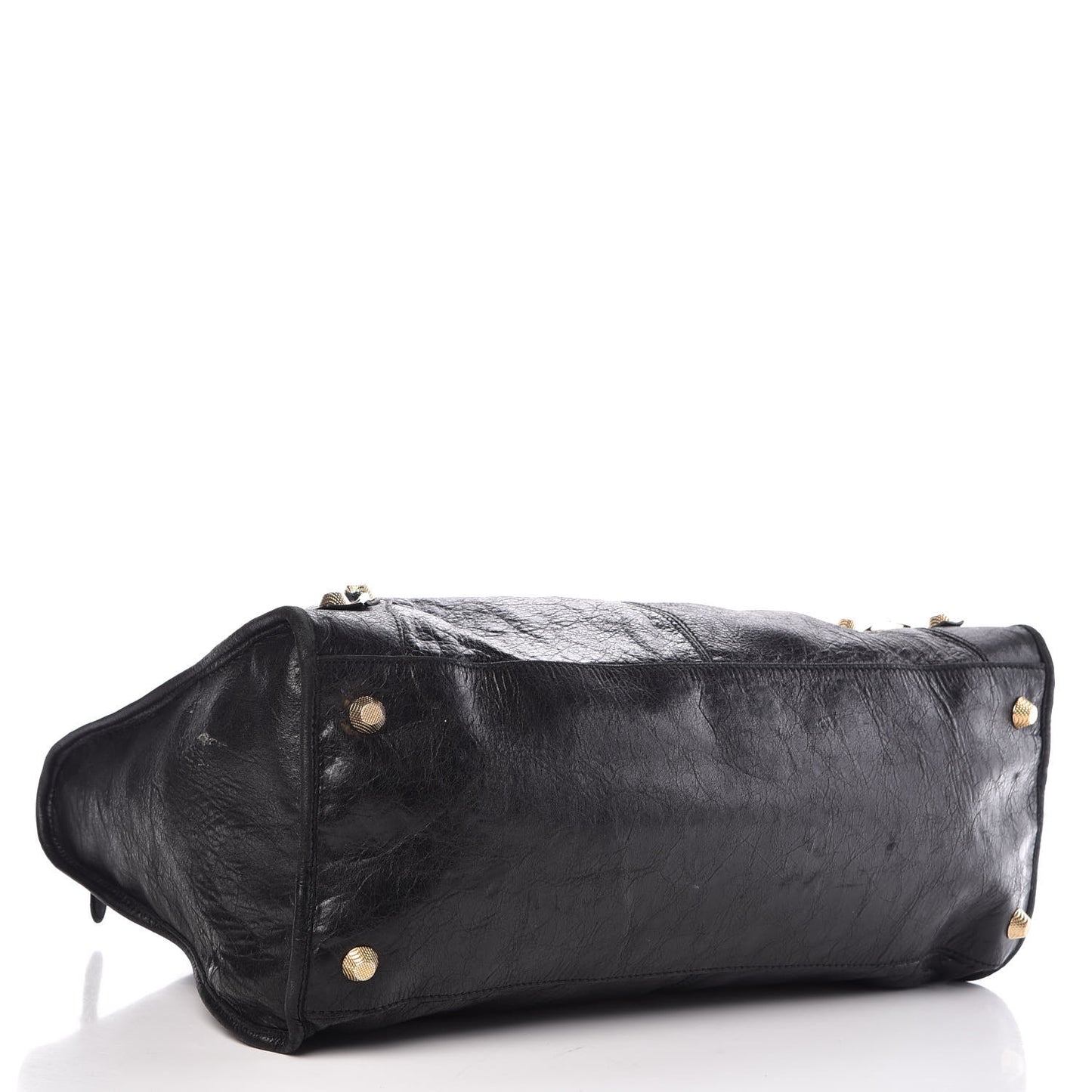 Agneau Giant 12 Gold Hardware Work Black
