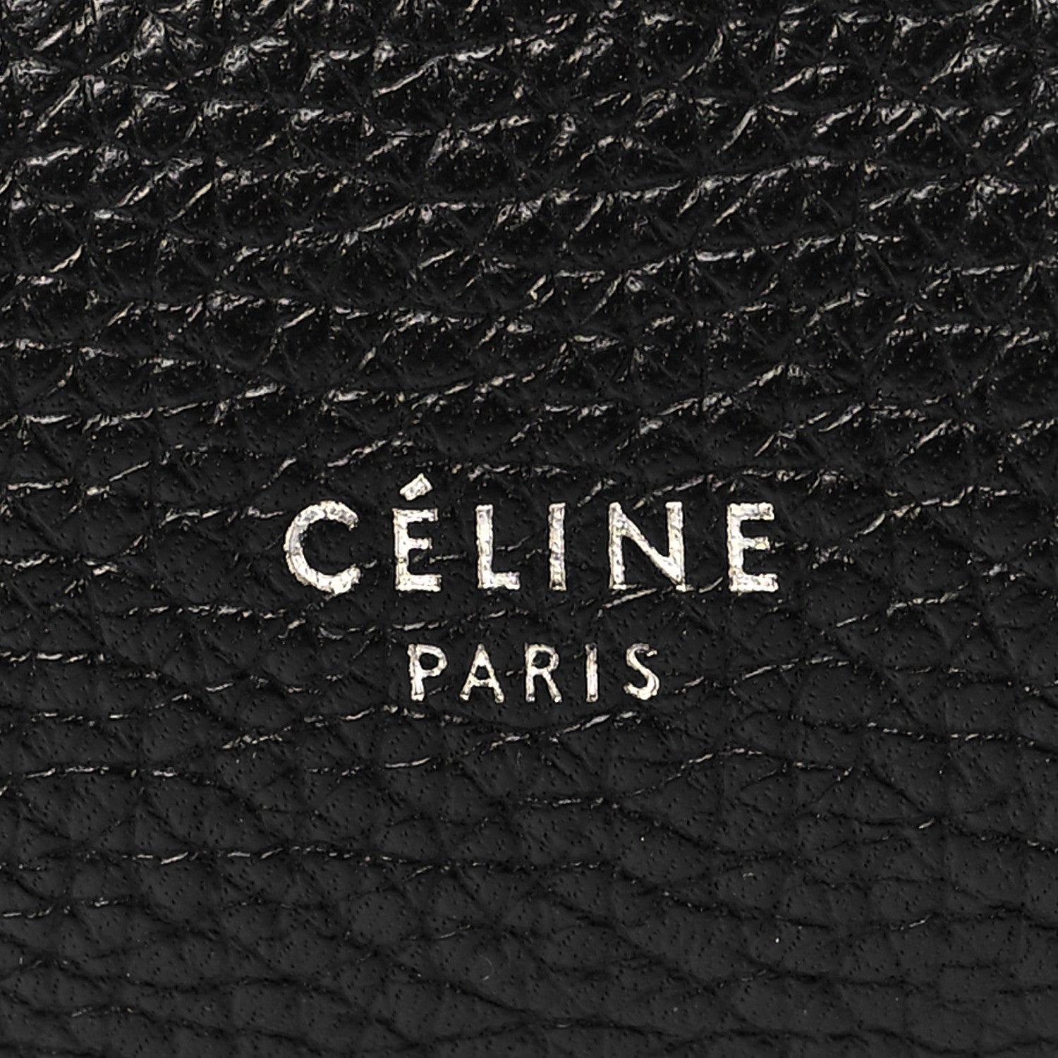 Celine Supple Grained Calfskin Small Long Strap Big Bag Black 7 of 8