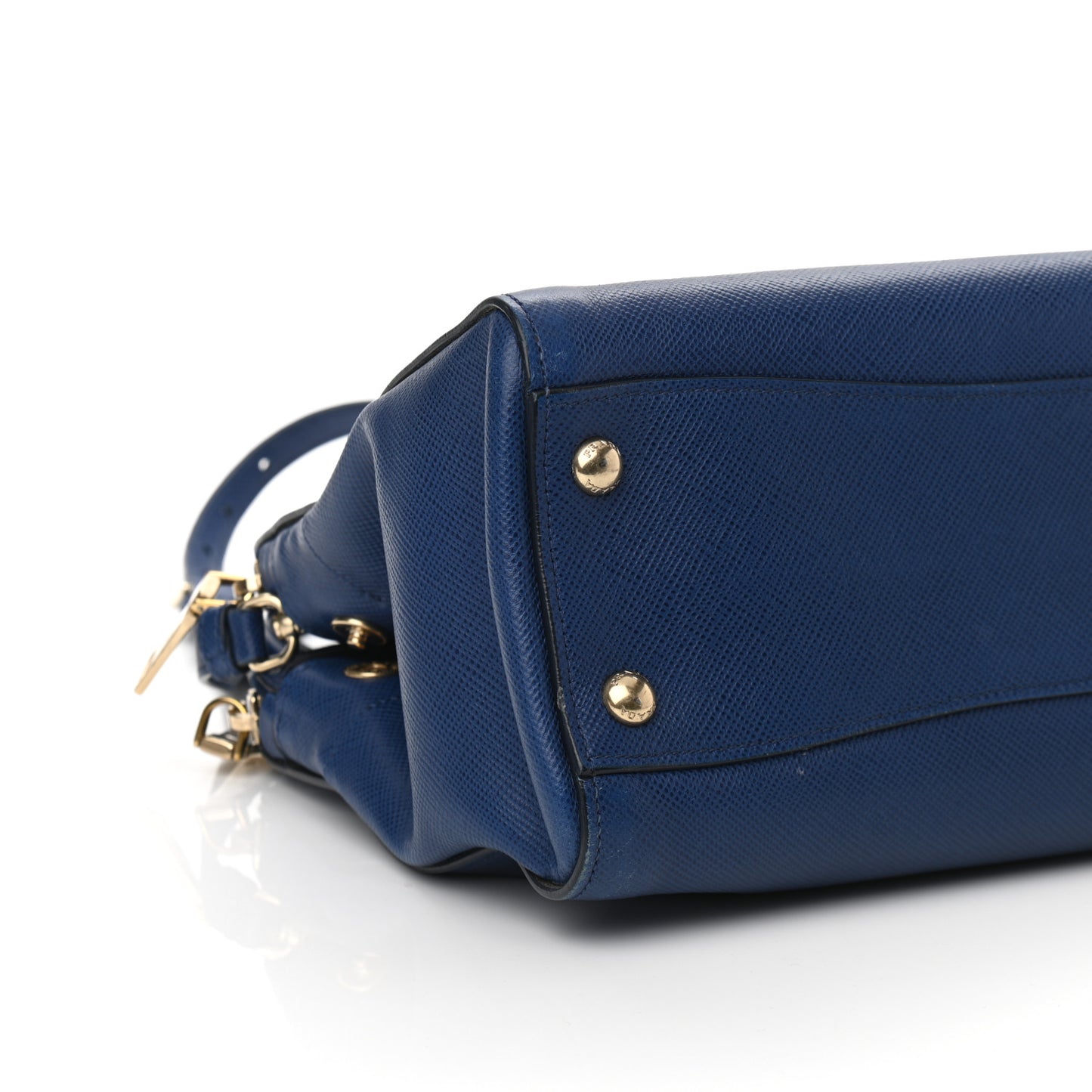 Saffiano Cuir Open Promenade Tote Bluette