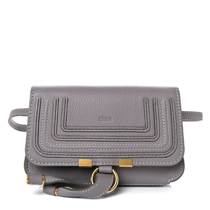 Chloe Calfskin Marcie Convertible Belt Bag Cashmere Grey 1 of 12