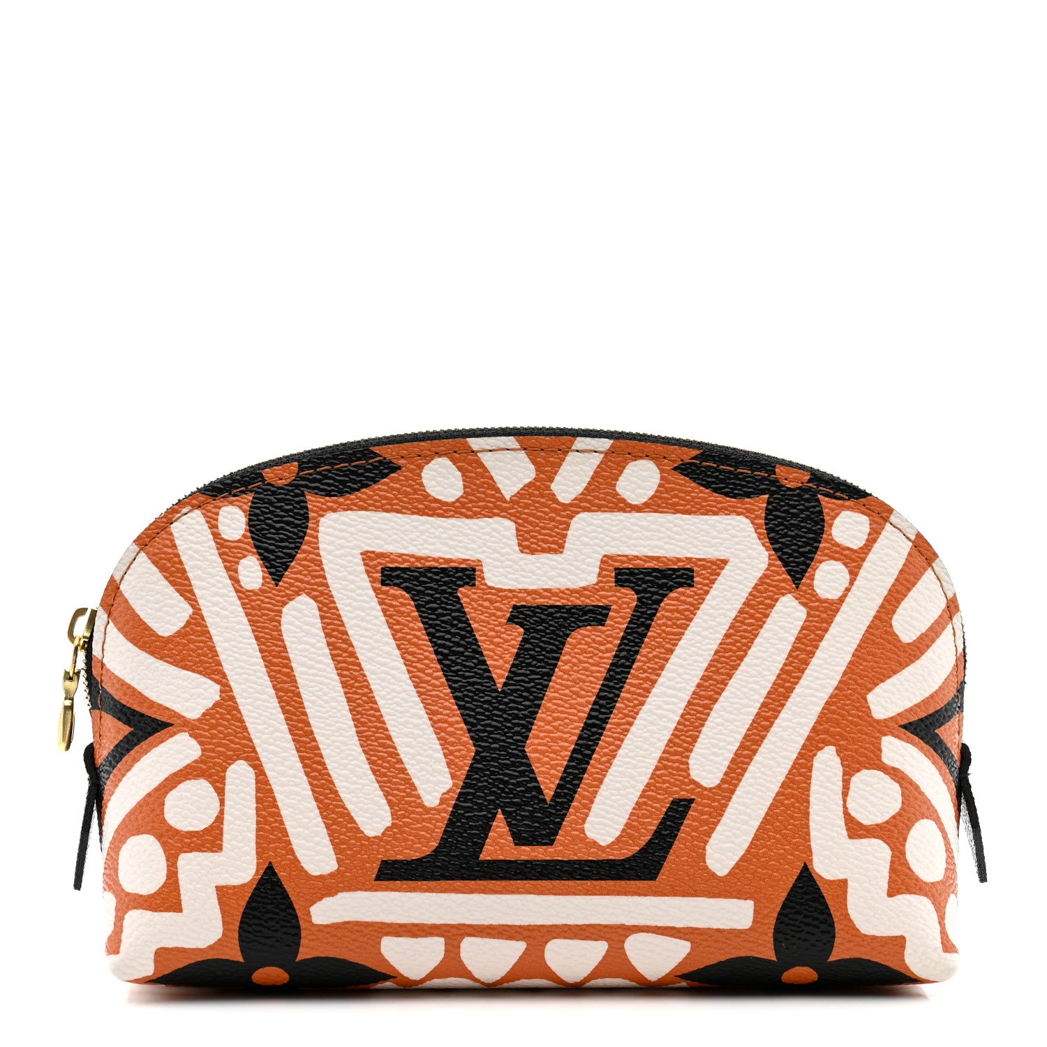 Louis Vuitton Monogram Giant Crafty Cosmetic Pouch Creme Caramel 1 of 7